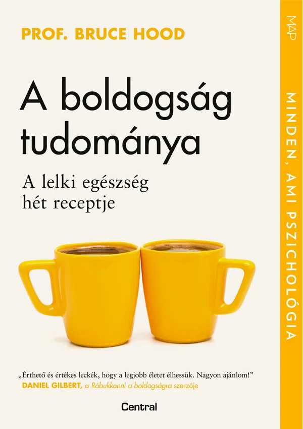 A boldogság tudománya könyv borító