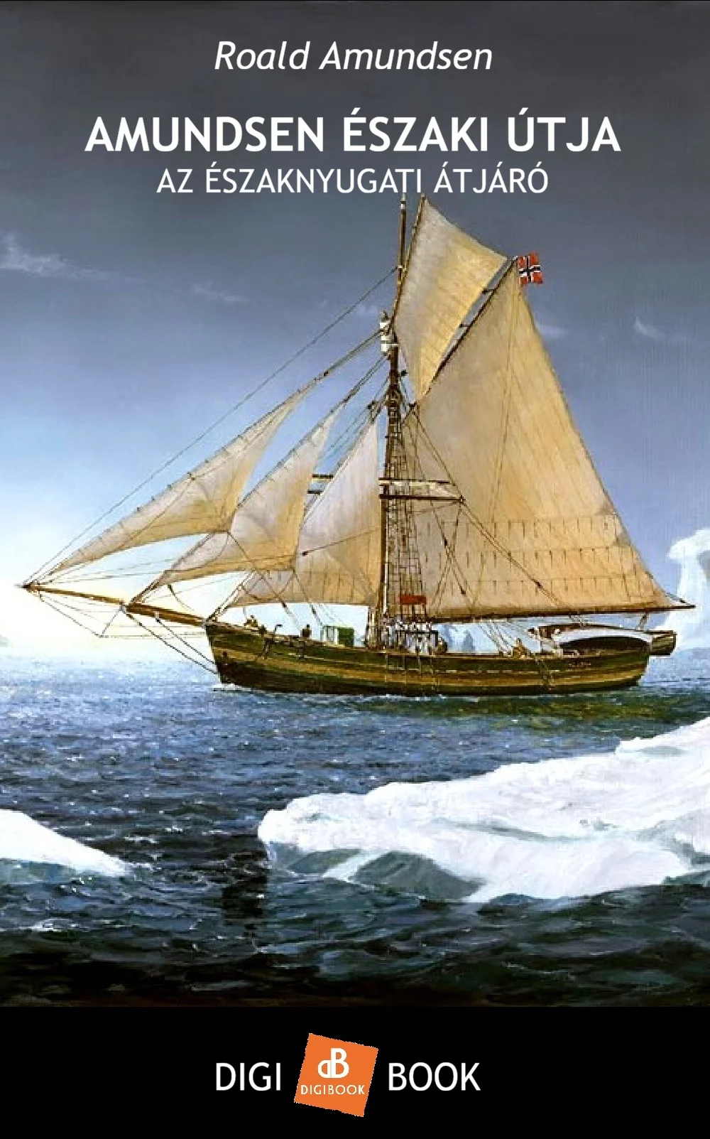 Amundsen északi útja könyv borító