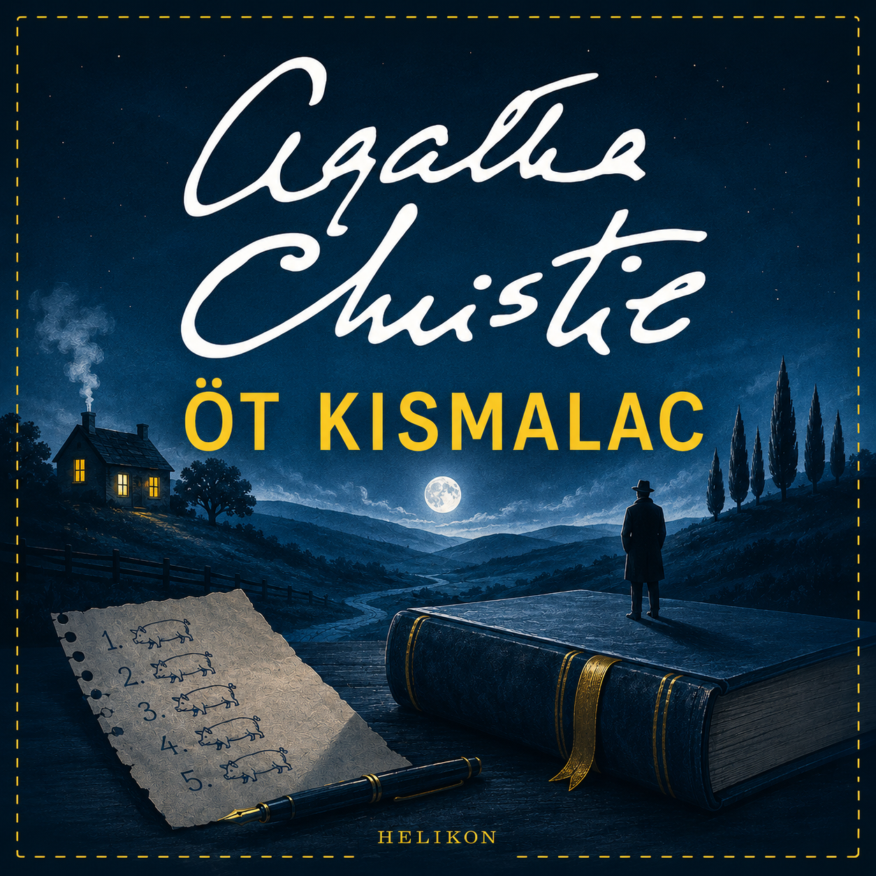 Öt kismalac könyv borító