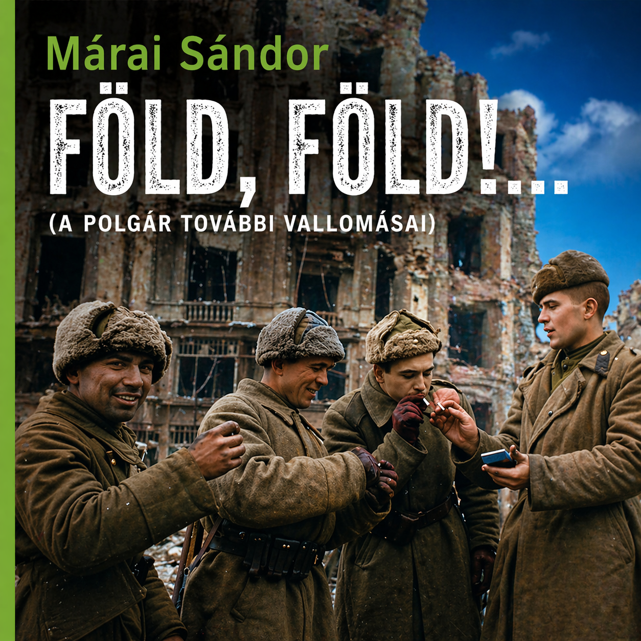 A hangoskönyv borítója