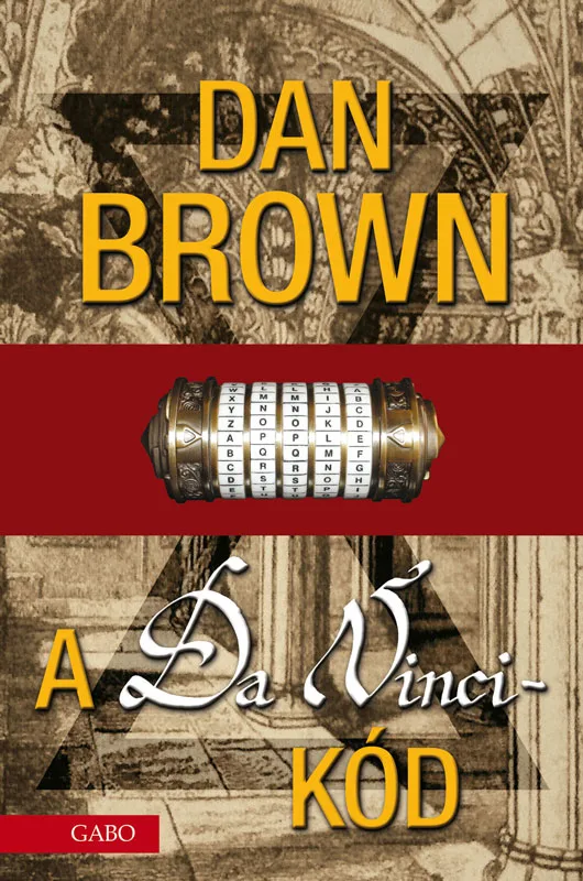 A Da-Vinci kód könyv borító