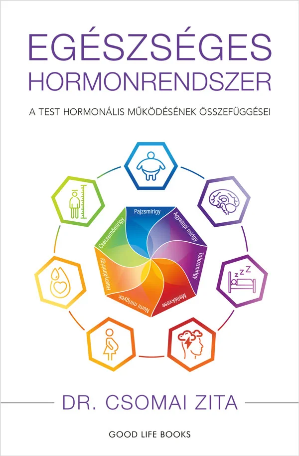 Egészséges hormonrendszer könyv borító