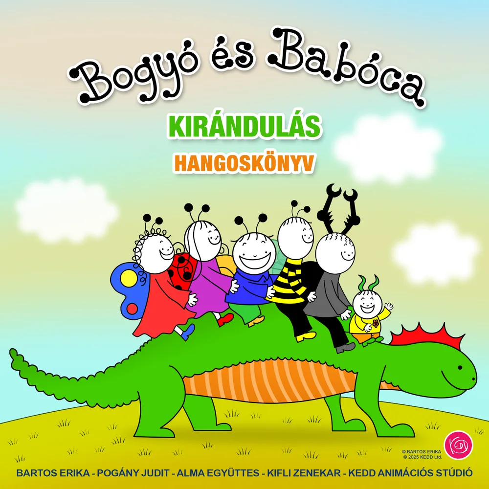 A hangoskönyv borítója