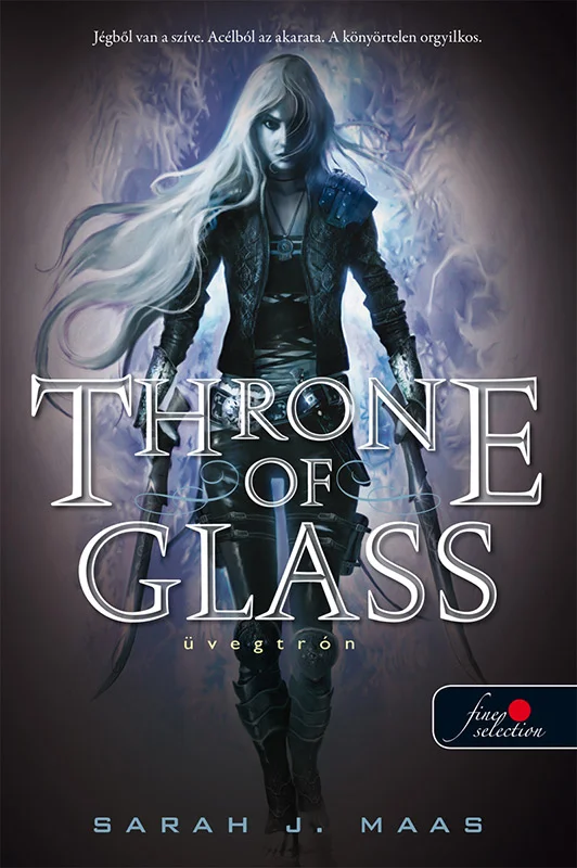 Throne of Glass – Üvegtrón (Üvegtrón 1.) könyv borító
