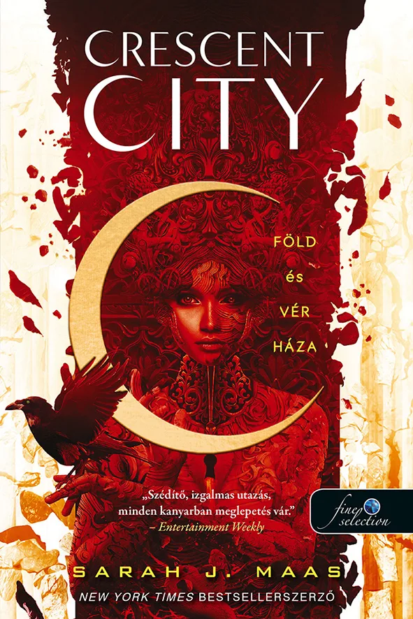 Crescent City – Föld és vér háza (Crescent City 1.) könyv borító