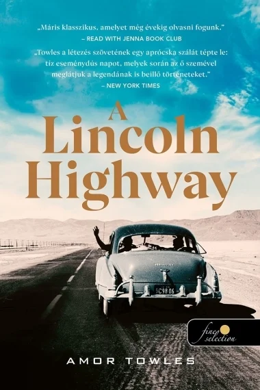 A Lincoln Highway könyv borító