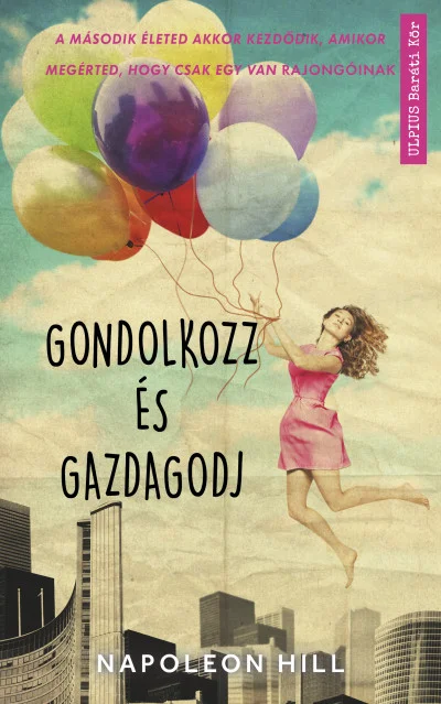 Gondolkozz és gazdagodj könyv borító