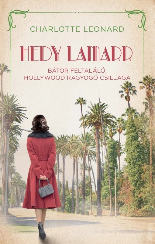 Hedy Lamarr könyv borító