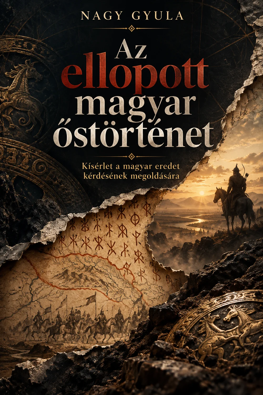 Az ellopott magyar őstörténet könyv borító