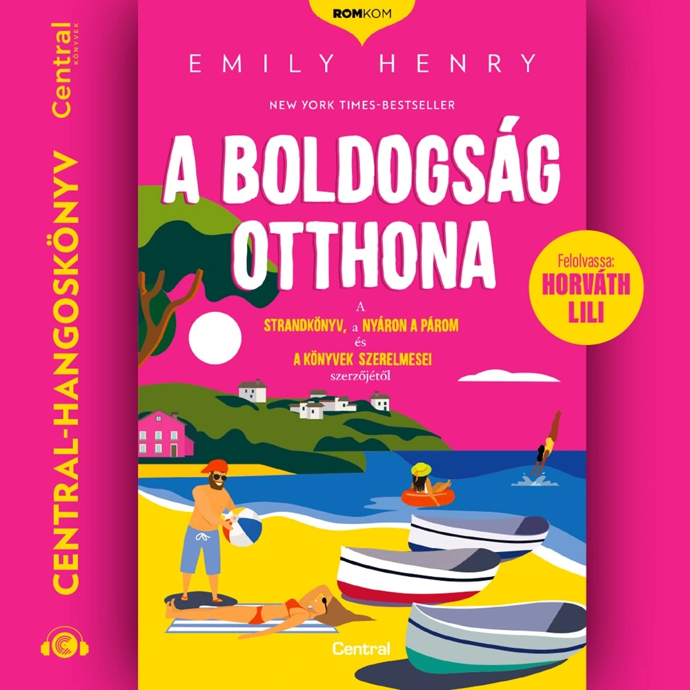 A boldogság otthona könyv borító