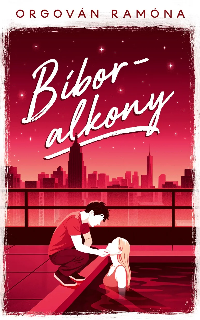 Bíboralkony könyv borító