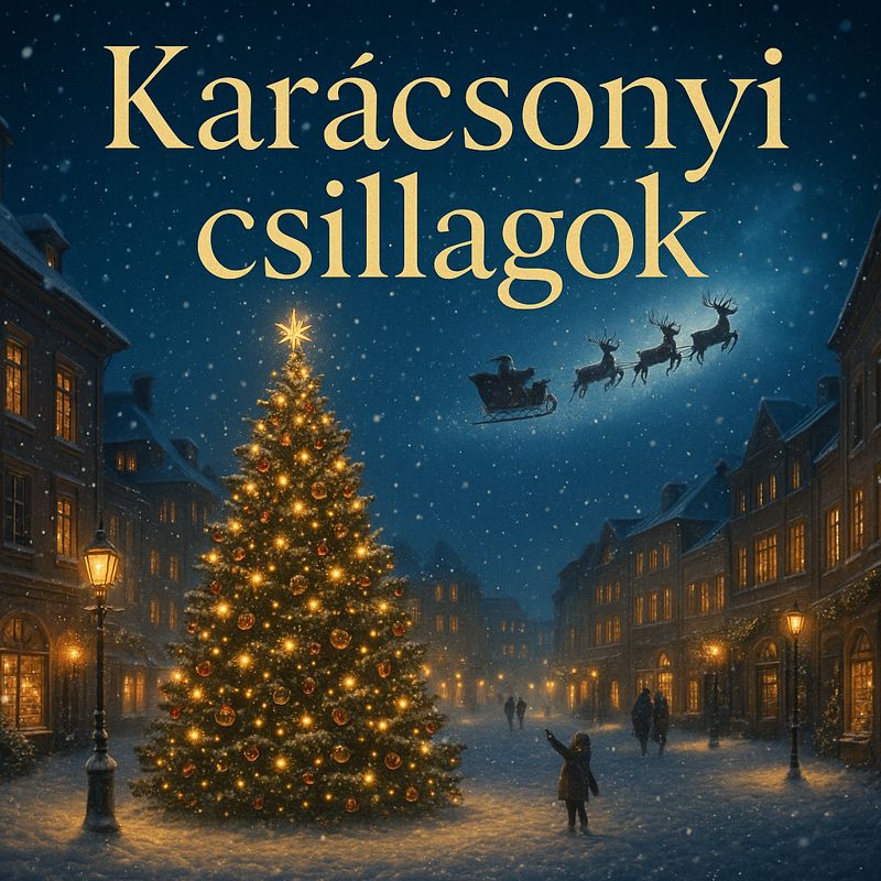 Karácsonyi csillagok könyv borító