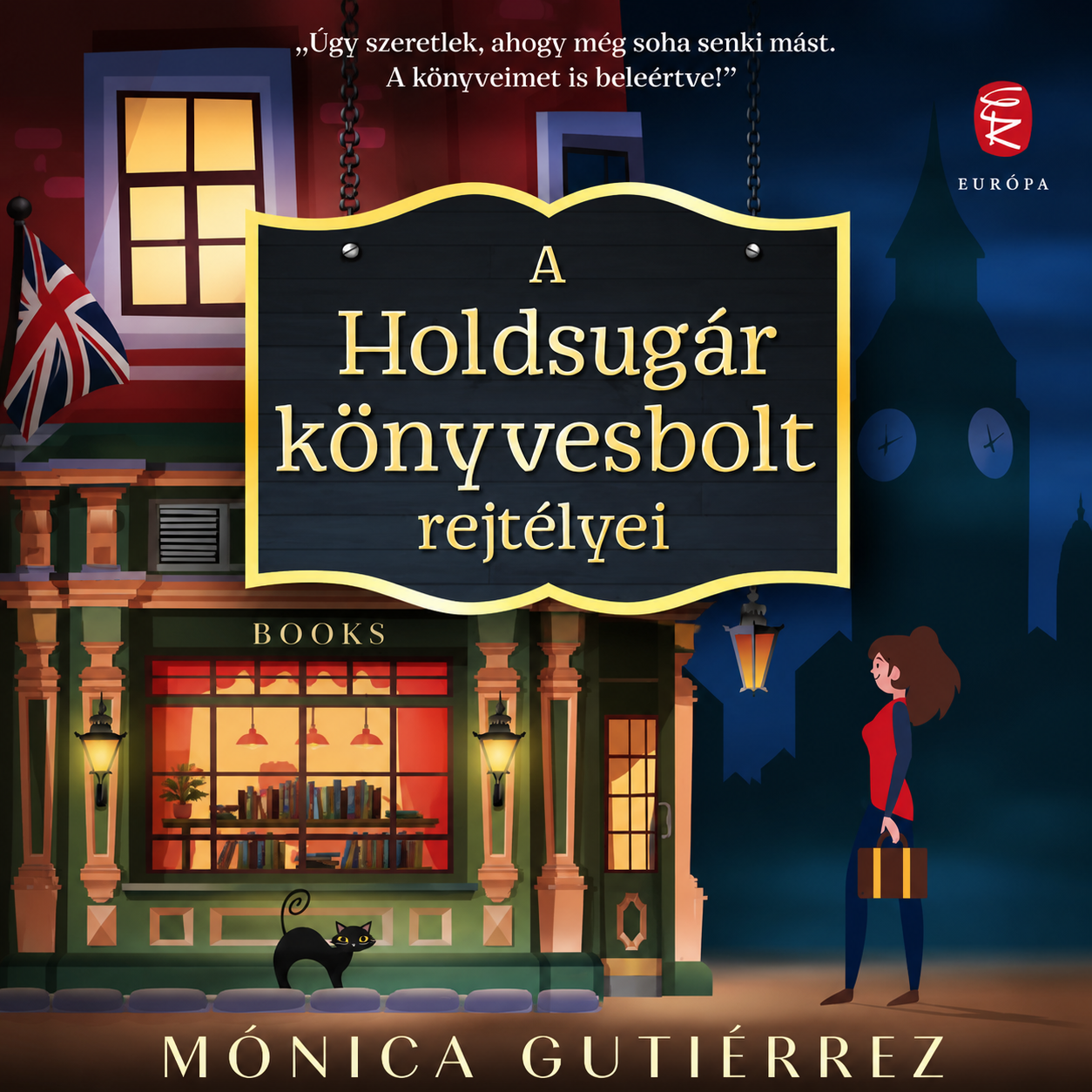 A Holdsugár könyvesbolt rejtélyei - Hangoskönyv