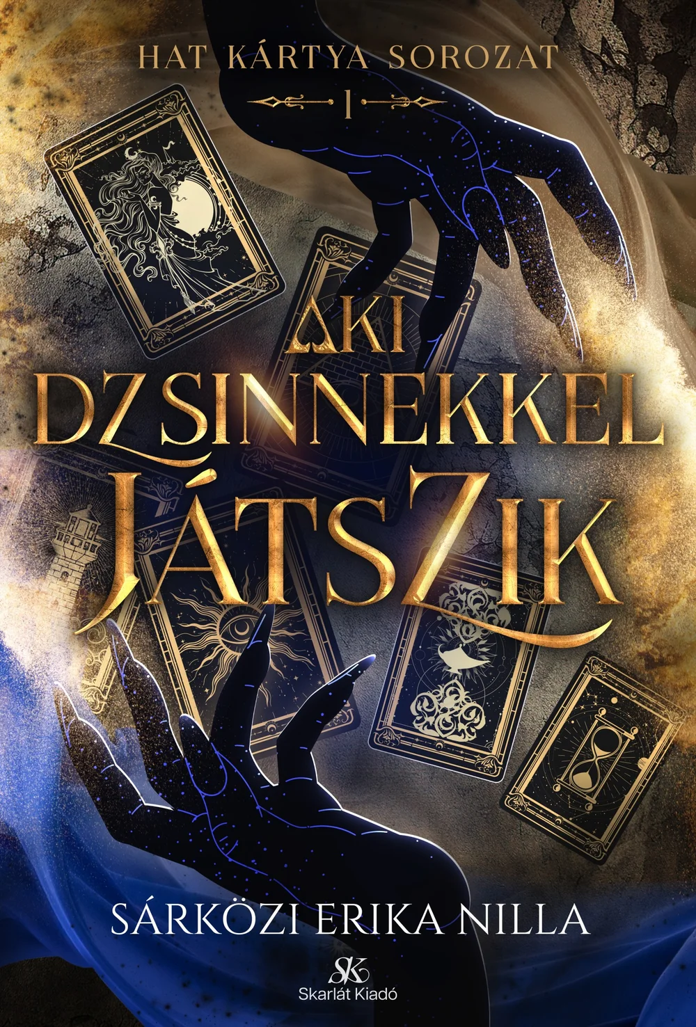 Aki dzsinnekkel játszik könyv borító