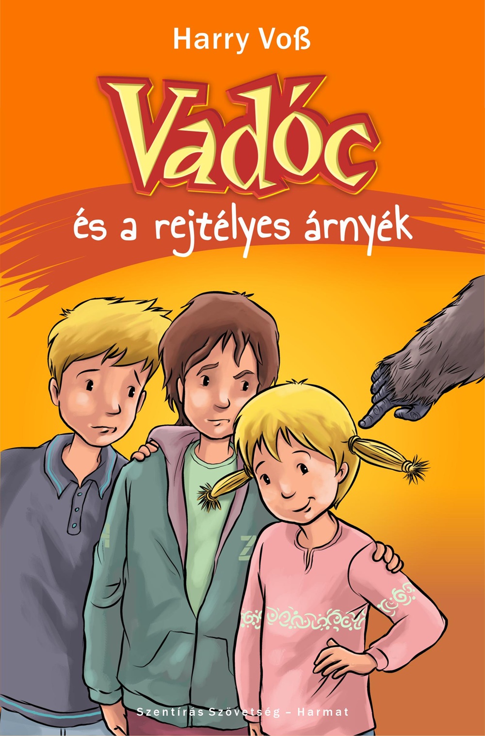 Vadóc és a rejtélyes árnyék könyv borító