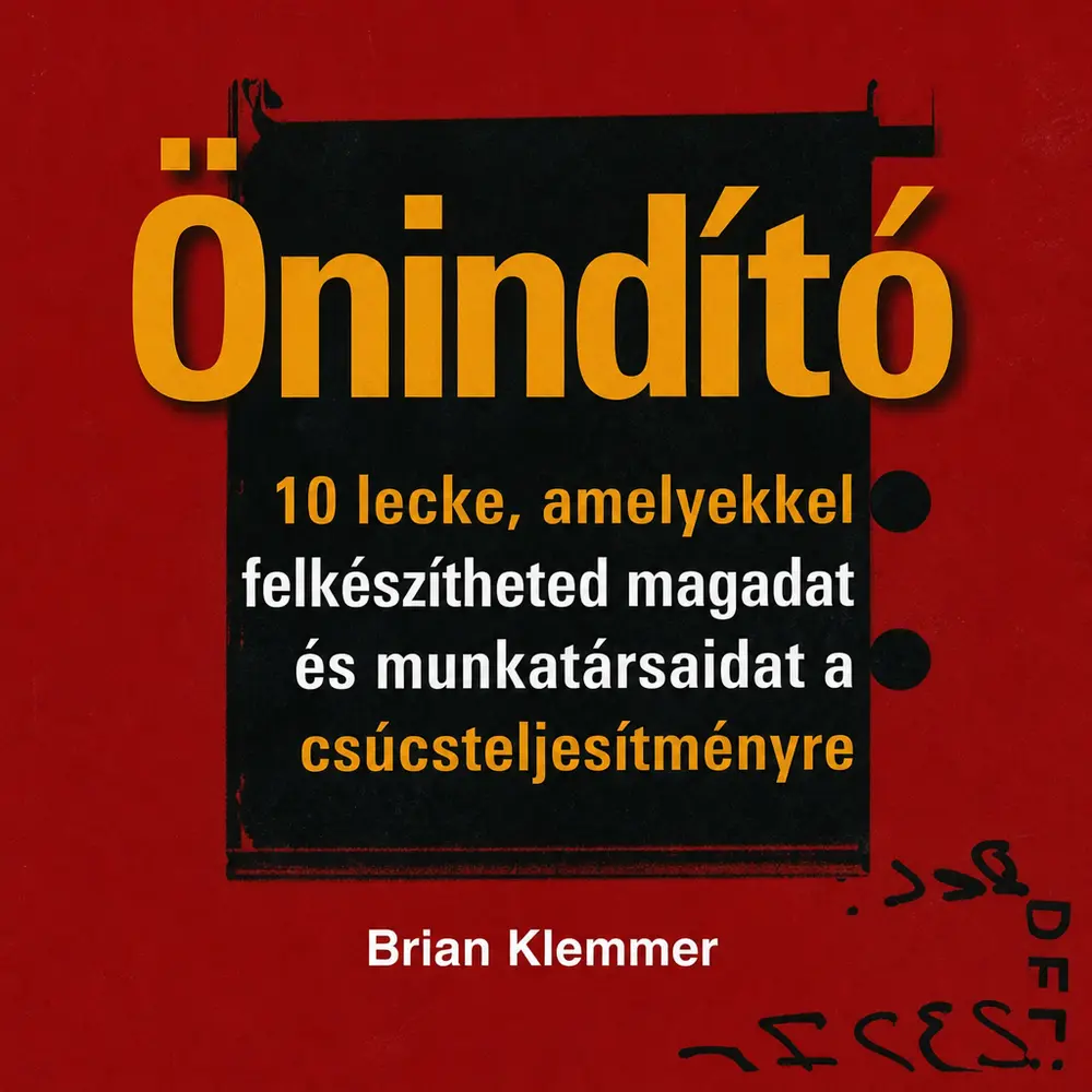 A hangoskönyv borítója