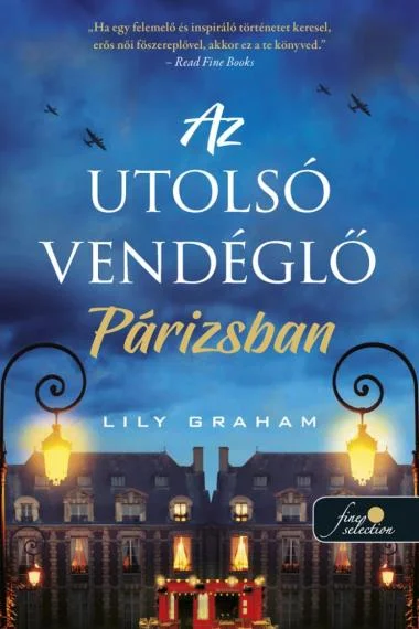 Az utolsó vendéglő Párizsban könyv borító