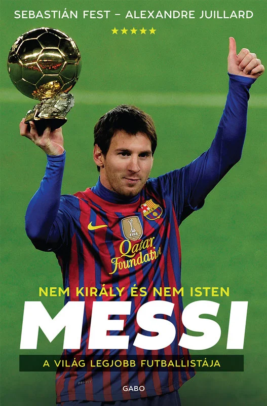 Messi könyv borító