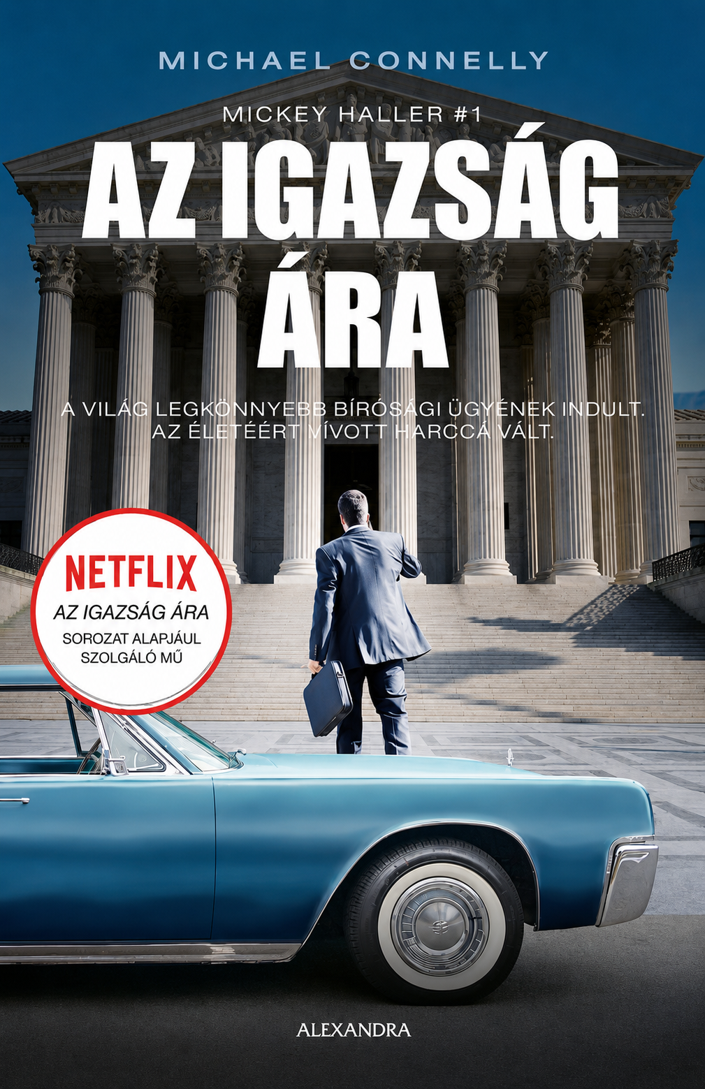 A hangoskönyv borítója