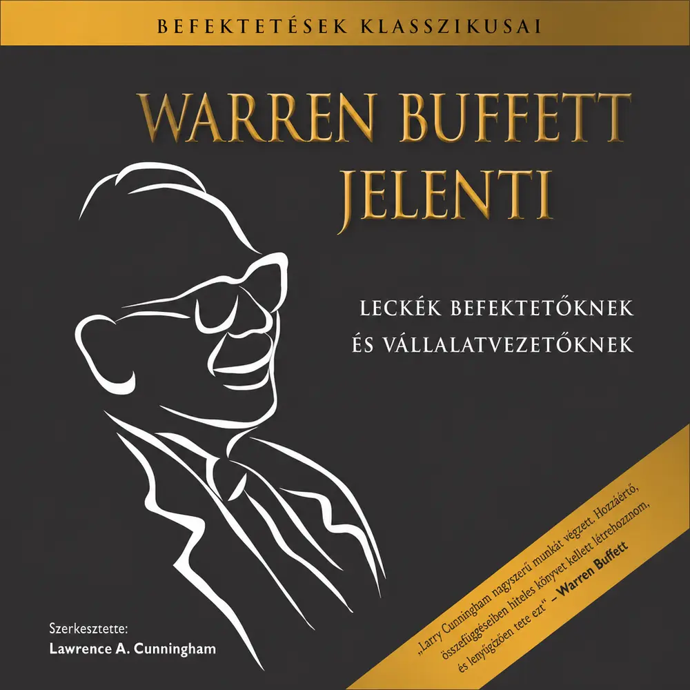 Warren Buffett jelenti könyv borító