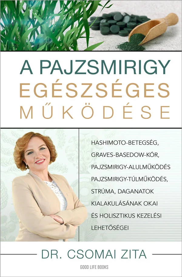 A pajzsmirigy egészséges működése könyv borító