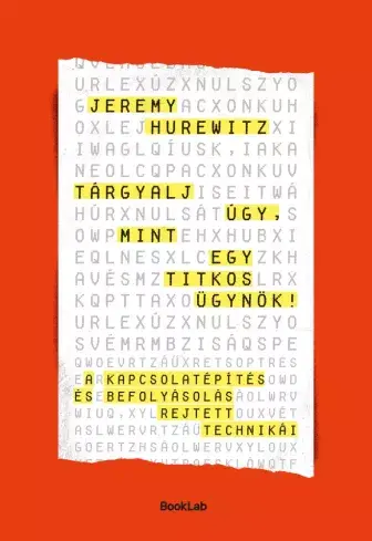 Tárgyalj úgy, mint egy titkos ügynök könyv borító