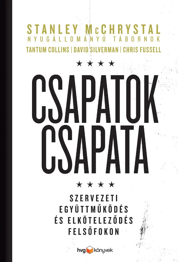 Csapatok csapata könyv borító