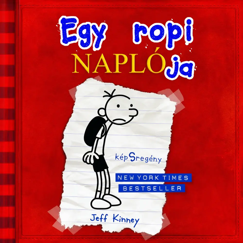 Egy ropi naplója 1. könyv borító