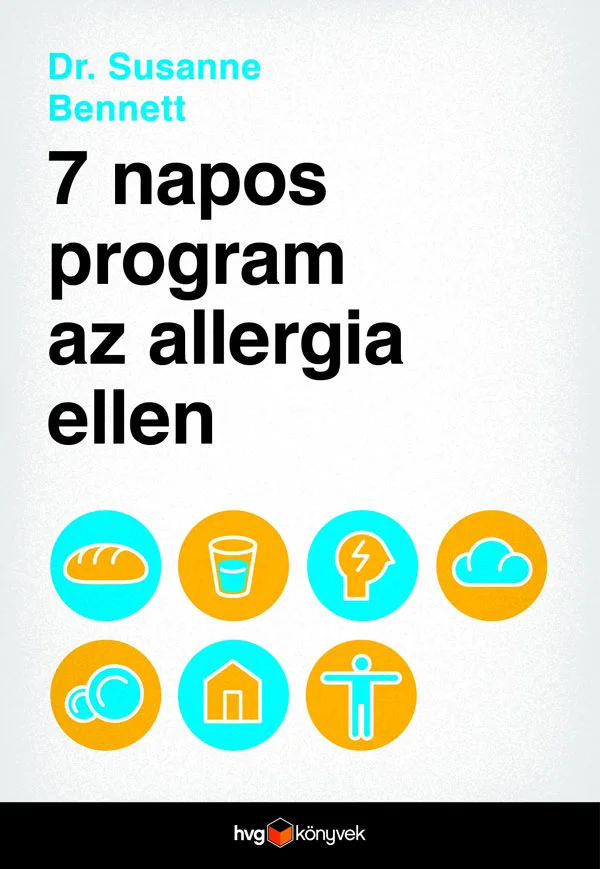 7 napos program az allergia ellen könyv borító
