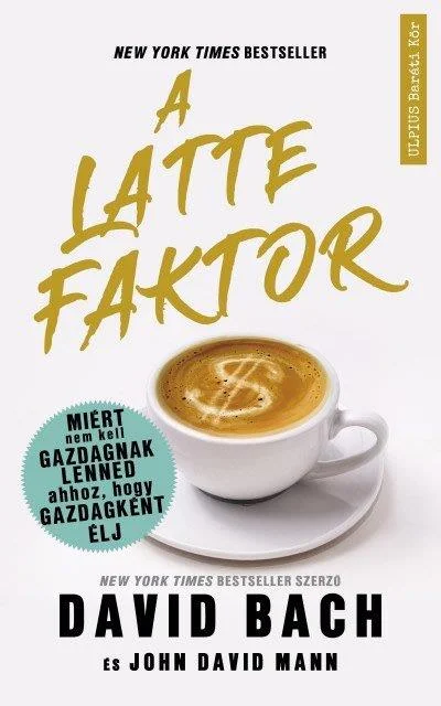 A latte faktor könyv borító