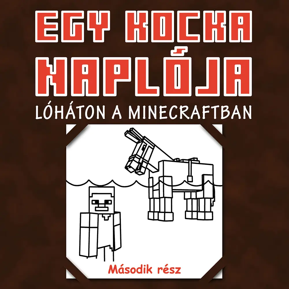 Egy kocka naplója 2.  könyv borító