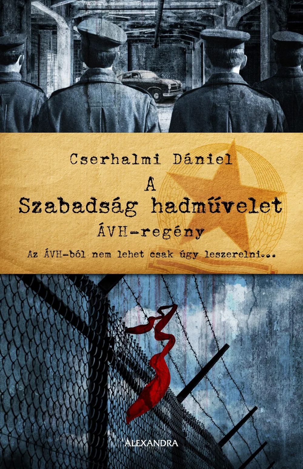 A hangoskönyv borítója