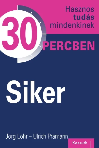 Siker könyv borító