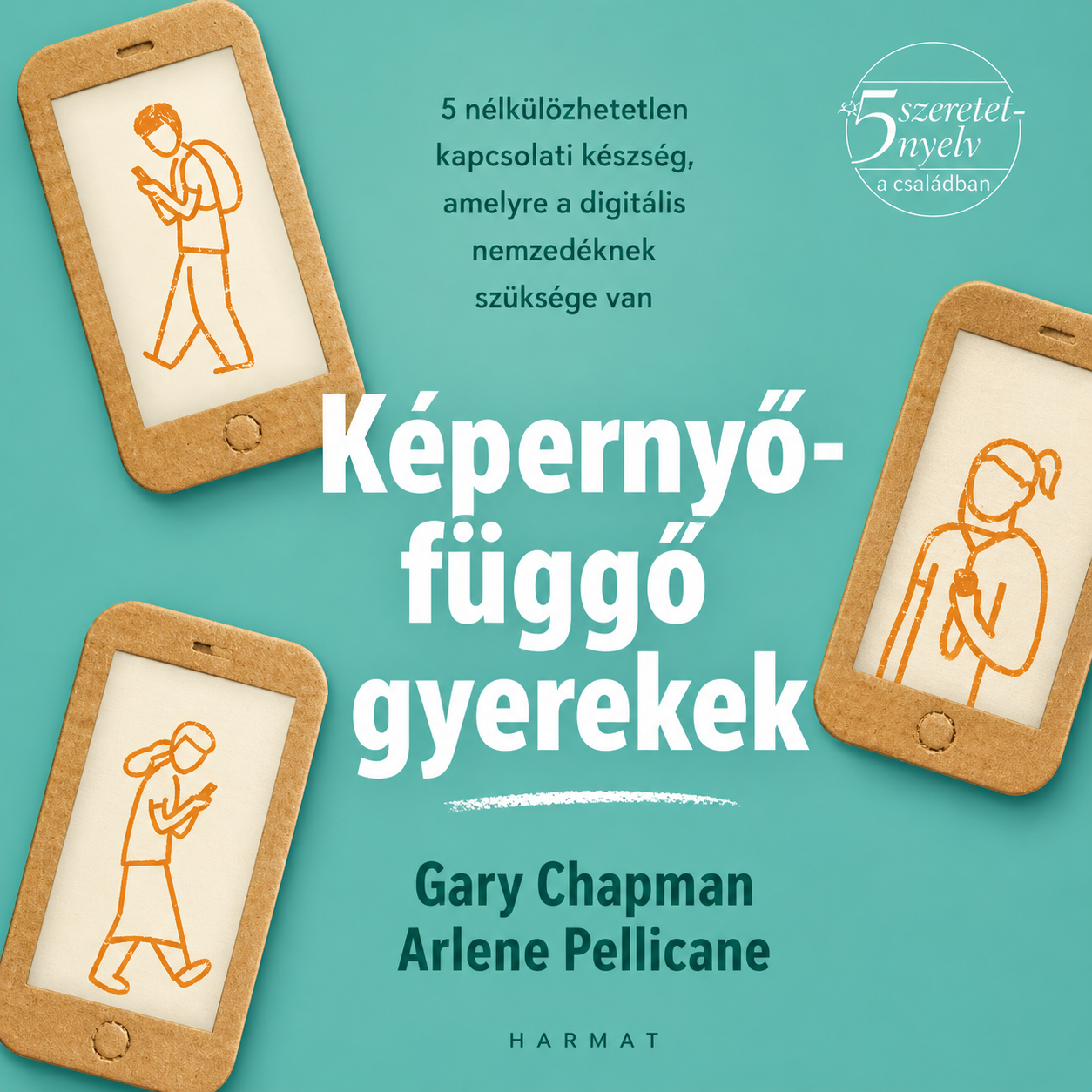 Képernyőfüggő gyerekek könyv borító