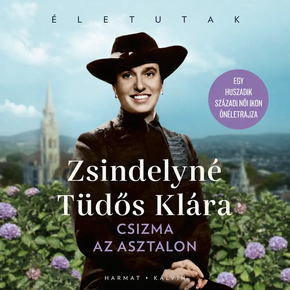 Csizma az asztalon könyv borító