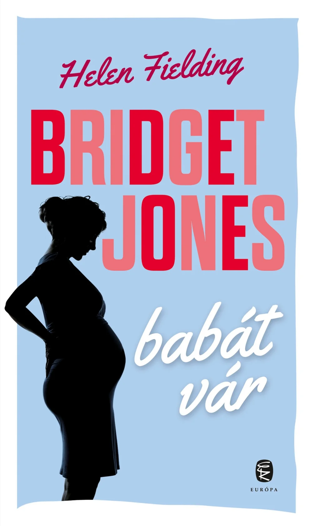 Bridget Jones babát vár könyv borító