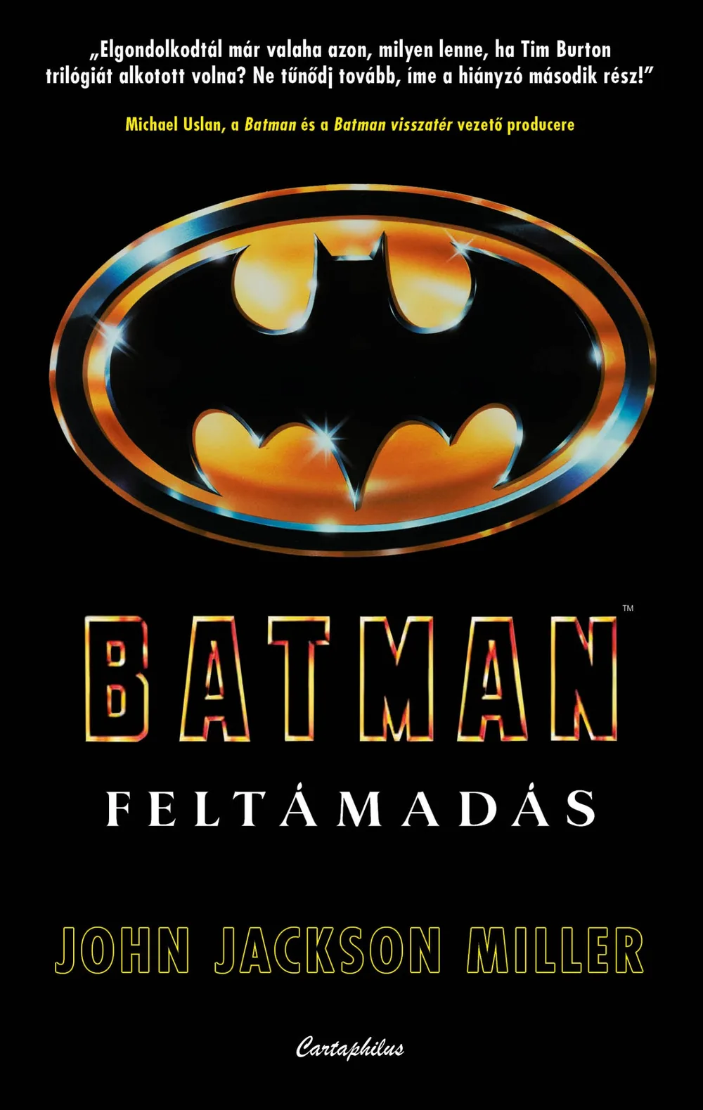 Batman: Feltámadás könyv borító