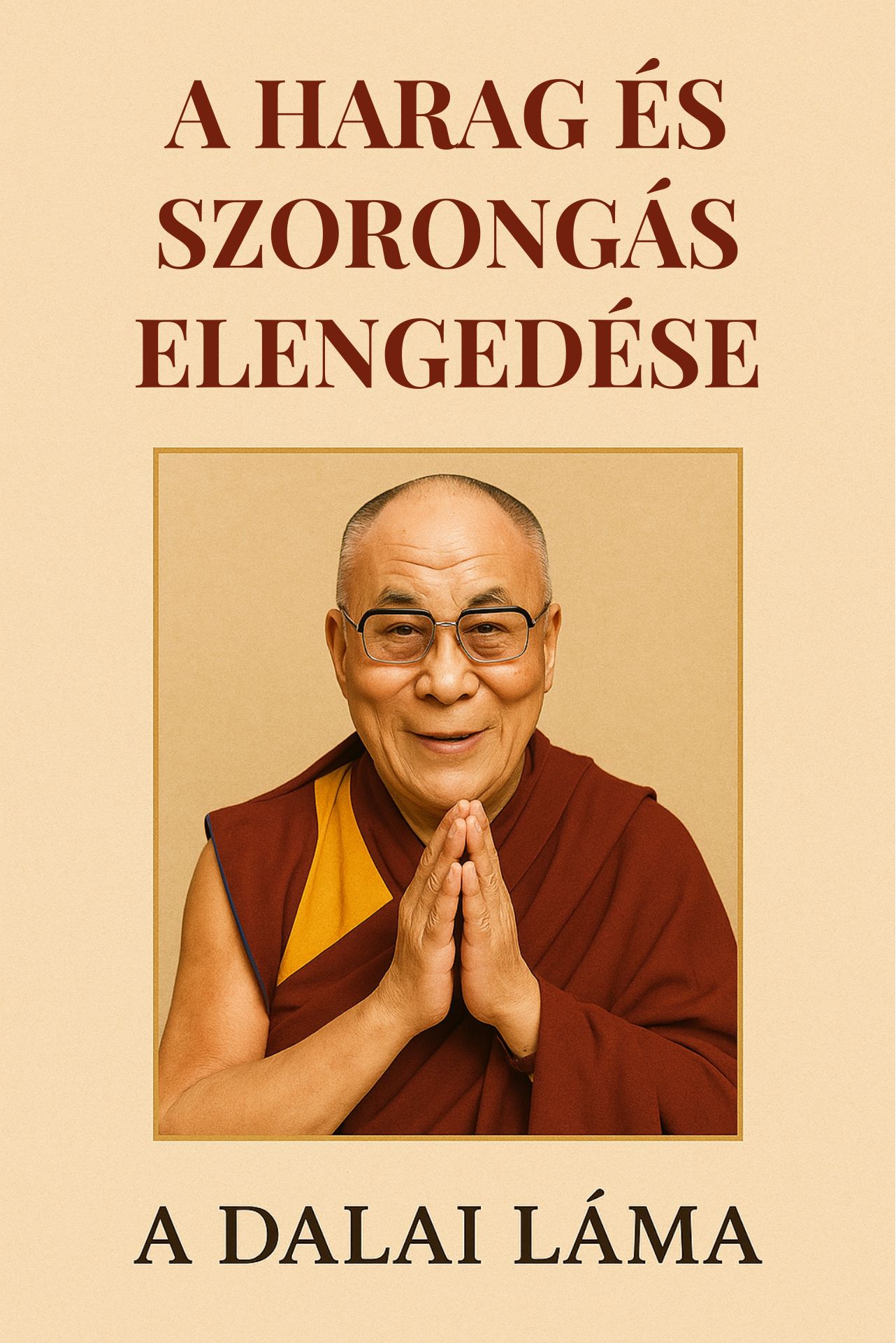 A harag és szorongás elengedése könyv borító