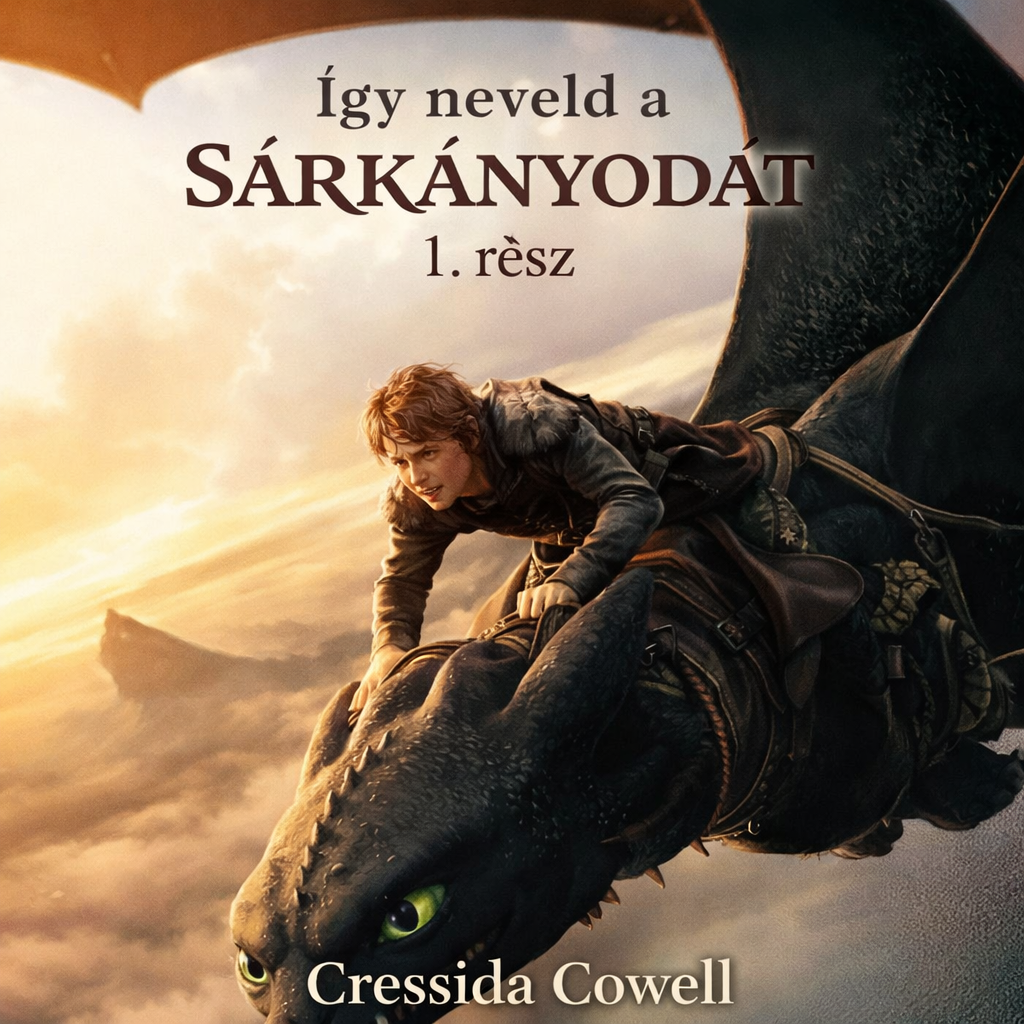 A hangoskönyv borítója