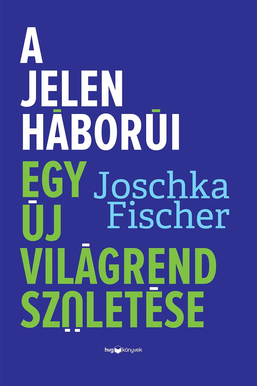 A jelen háborúi könyv borító