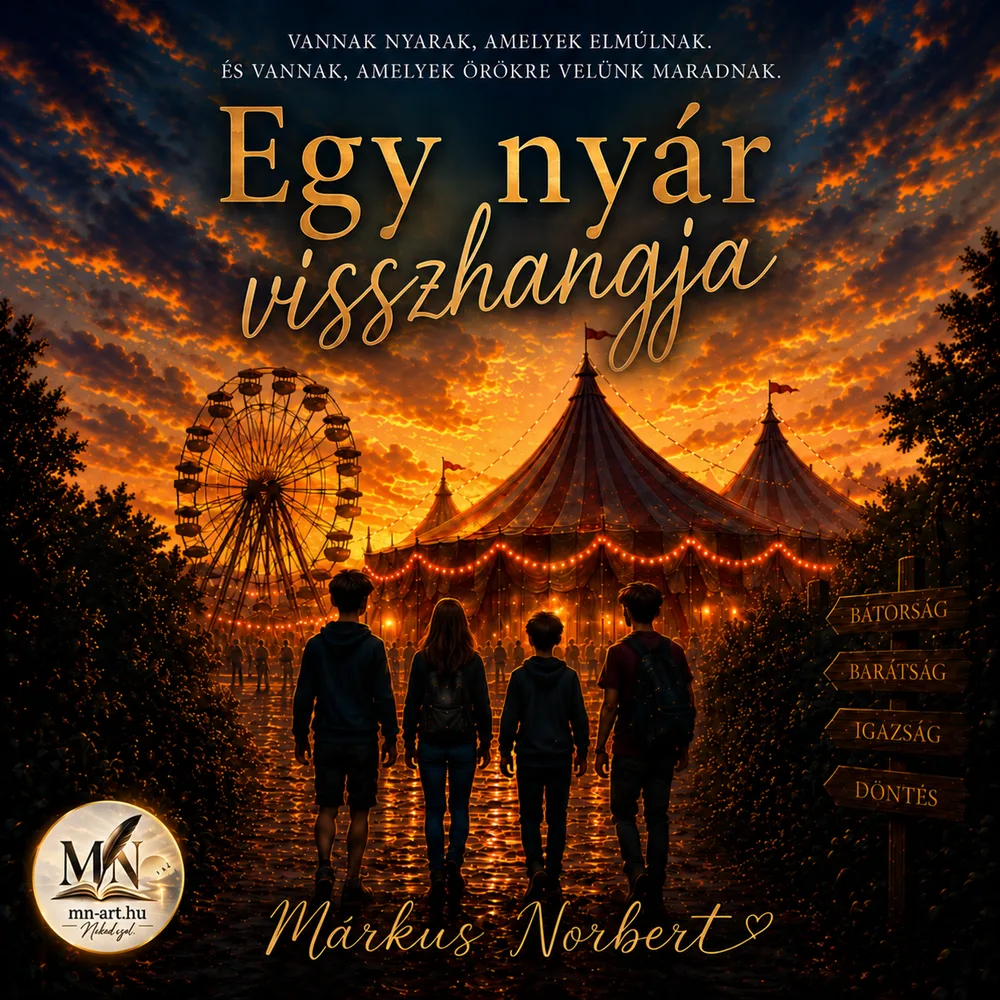 Egy nyár visszhangja könyv borító
