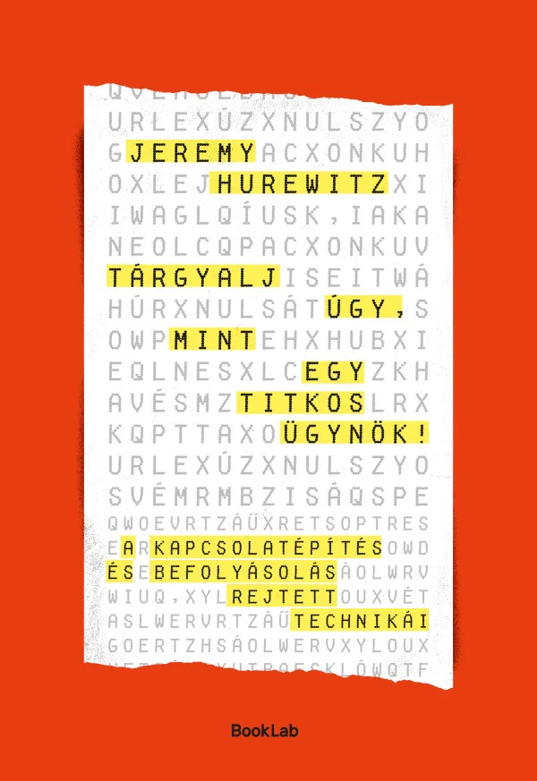 Tárgyalj úgy, mint egy titkos ügynök! könyv borító