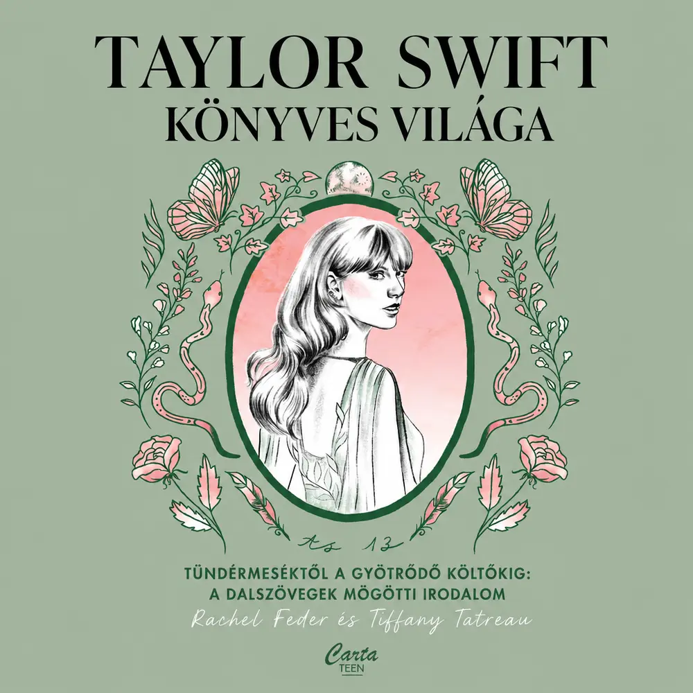 Taylor Swift könyves világa könyv borító