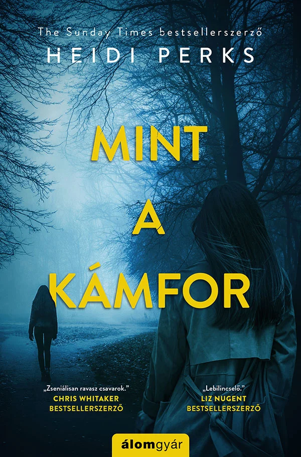 Mint a kámfor könyv borító