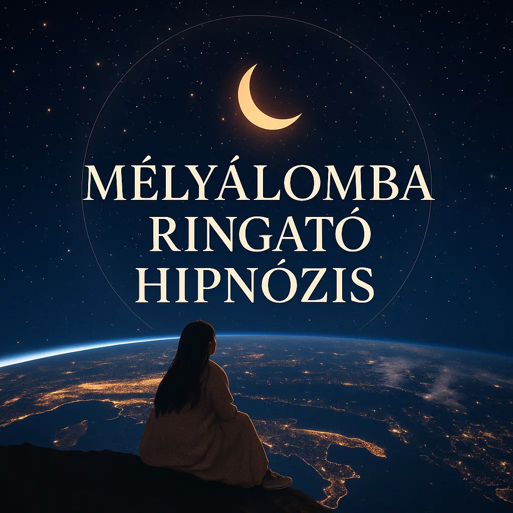 Mélyálomba ringató hipnózis könyv borító