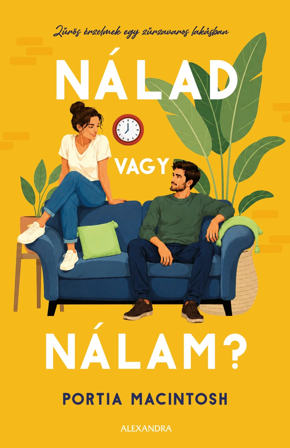 Nálad vagy nálam? könyv borító