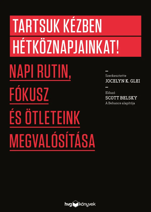 Tartsuk kézben hétköznapjainkat! könyv borító