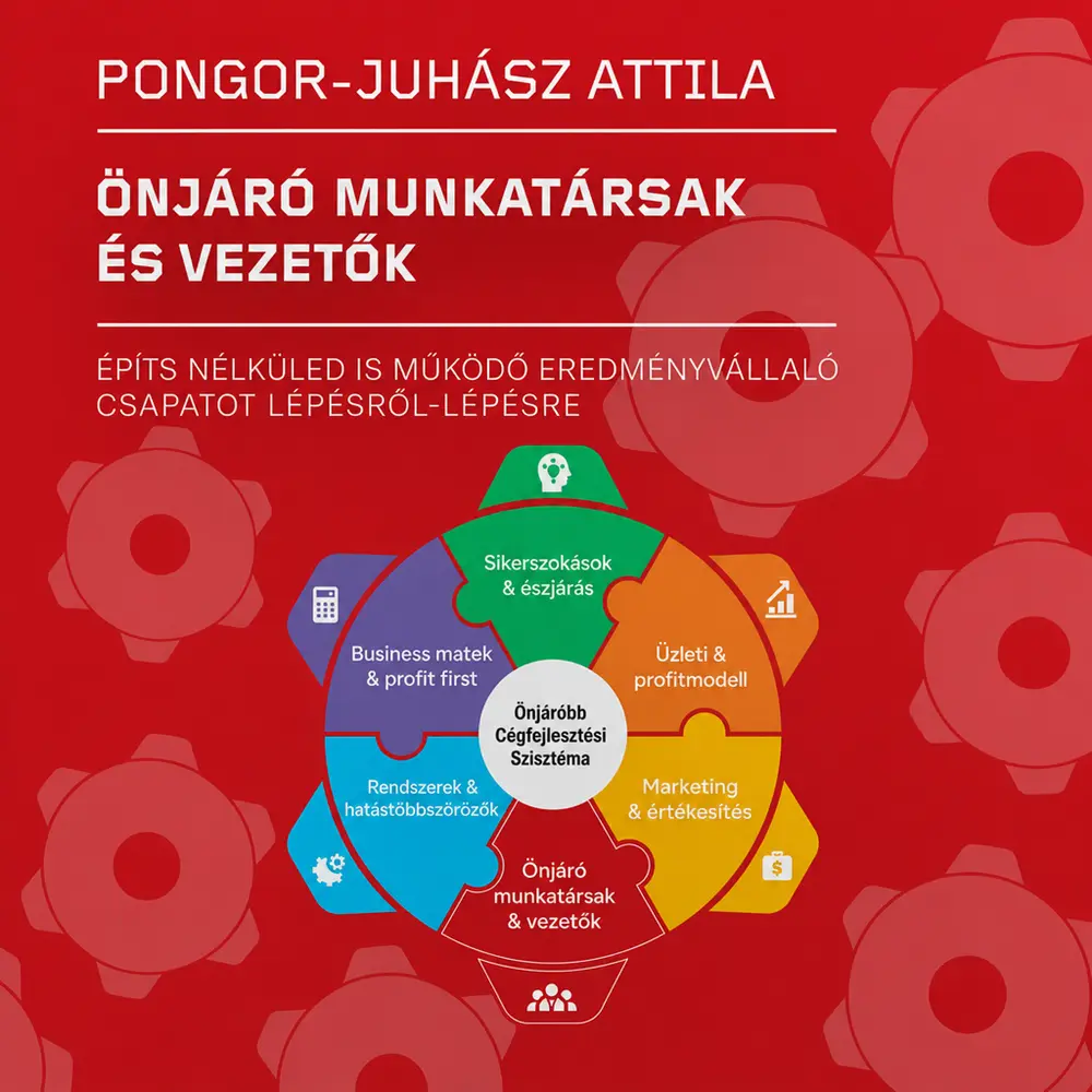 Önjáró munkatársak és vezetők könyv borító