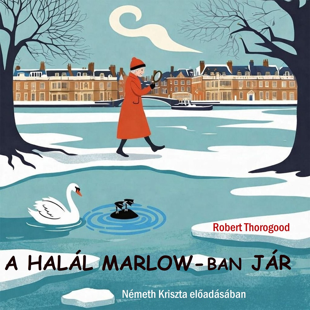 A halál Marlow-ban jár könyv borító