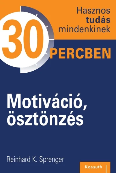 Motiváció, ösztönzés könyv borító